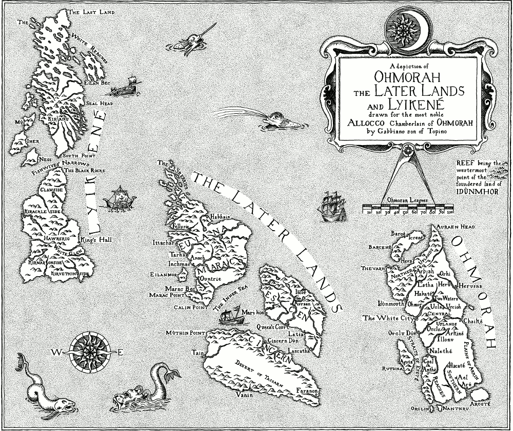 The finished map